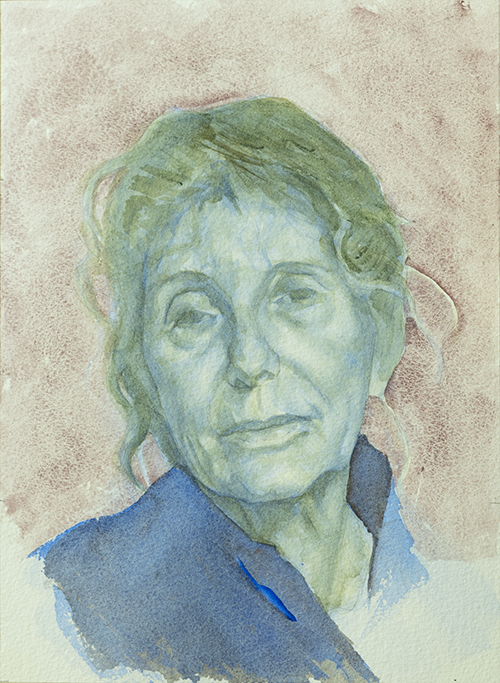 Anna - watercolor portrait