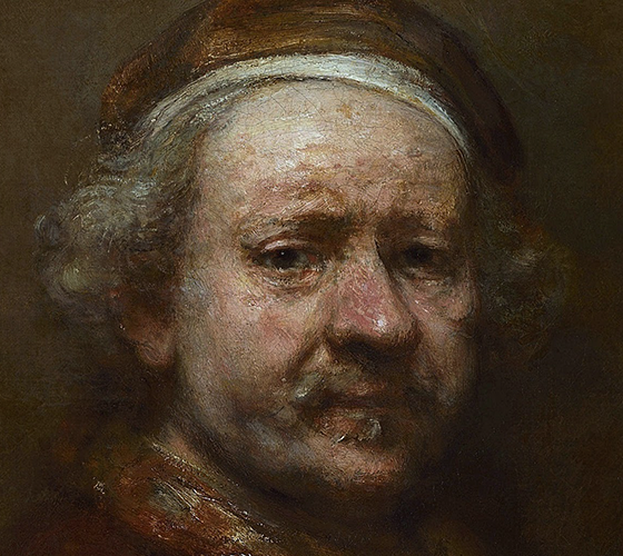 Rembrandt Self Portrait at age of 63